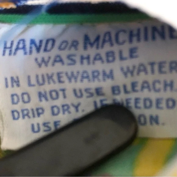 Vintage 70s Psychedelic Floral Dagger Collar Nylon Disco Shirt Blouse Top Medium - Picture 15 of 15